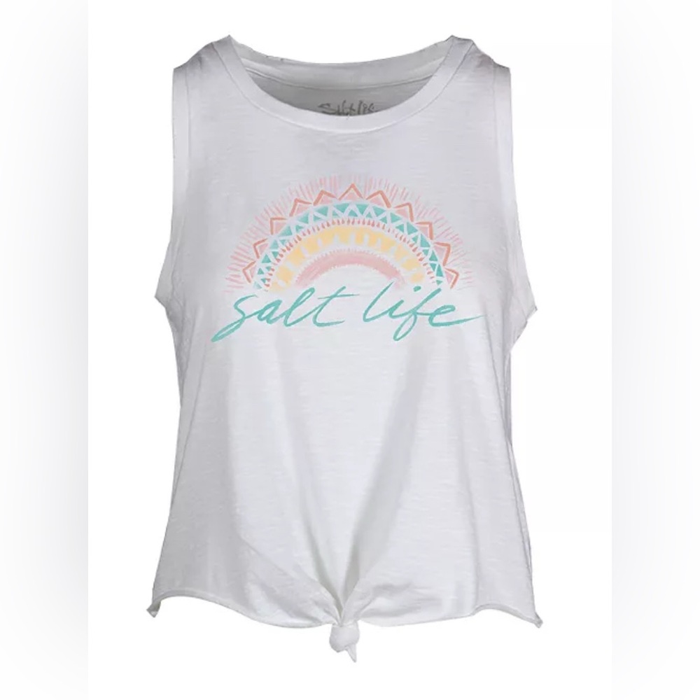Salt Life Women's Boho Sun Cotton Graphic Tank Top NWT